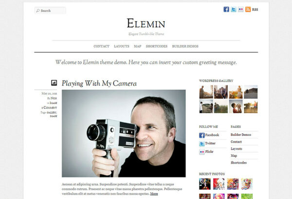 Themify v7.5.1 Elemin WordPress Theme