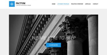 CSS Igniter v1.1.1 Factum WordPress Theme