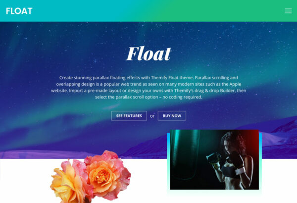 Themify v7.6.0 Float WordPress Theme