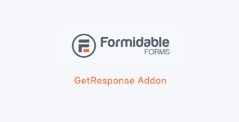 Formidable Forms – GetResponse