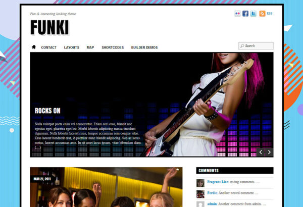 Themify v7.5.1 Funki WordPress Theme
