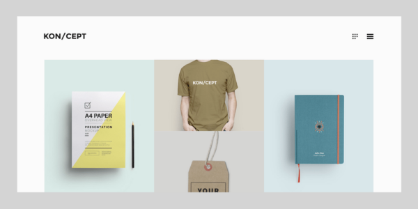 KON/CEPT v1.9.1 – A Portfolio Theme for Creative People