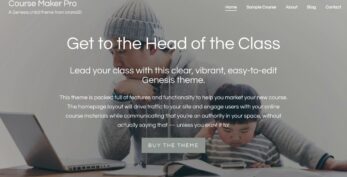 StudioPress v2.0.7 Course Maker Pro Genesis WordPress Theme
