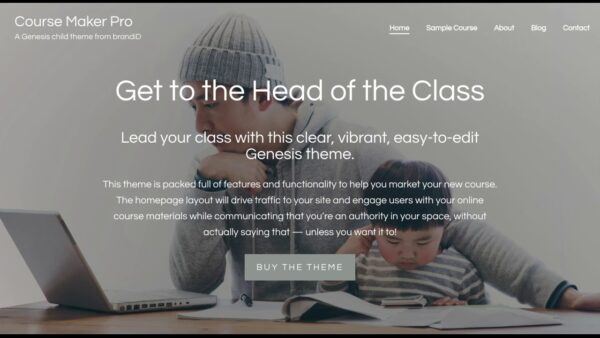 StudioPress v2.0.7 Course Maker Pro Genesis WordPress Theme