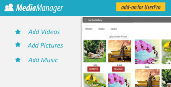 UserPro – Media Manager Add-on