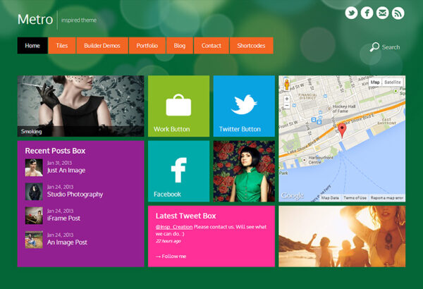 Themify v7.5.5 Metro WordPress Theme