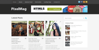 MyThemeShop v1.1.1 Pixelmag WordPress Theme