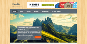 MyThemeShop v1.1.2 Woodie WordPress Theme