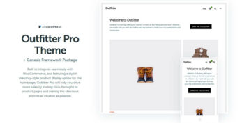 StudioPress v1.0.2 Outfitter Pro Genesis WordPress Theme