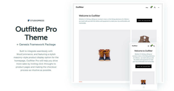 StudioPress v1.0.2 Outfitter Pro Genesis WordPress Theme