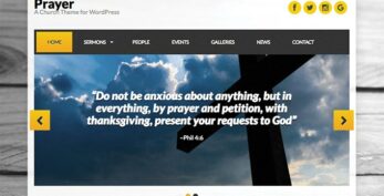 CSS Igniter Prayer WordPress Theme