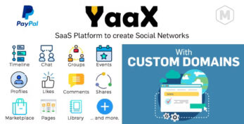 YaaX v1.4 – SaaS Platform to Create Social Networks