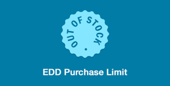 Easy Digital Downloads Purchase Limit