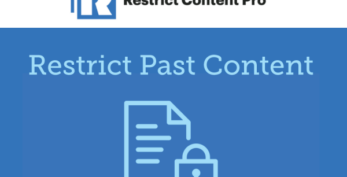 Restrict Content Pro Restrict Past Content