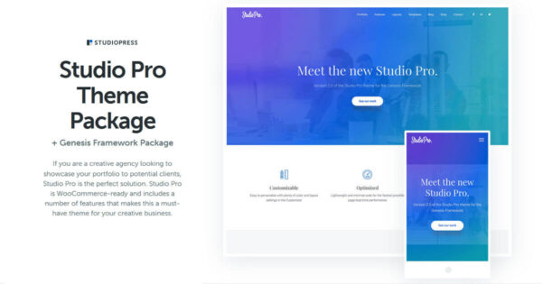 StudioPress v2.3.0 Studio Pro Genesis WordPress Theme
