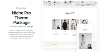 StudioPress v1.0.0 Niche Pro Genesis WordPress Theme