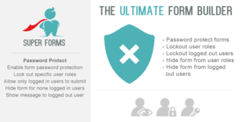 Super Forms – Password Protect & User Lockout & Hide