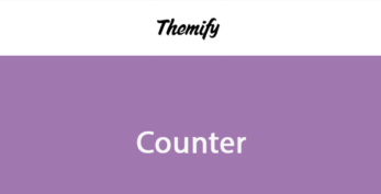 Themify Builder Counter