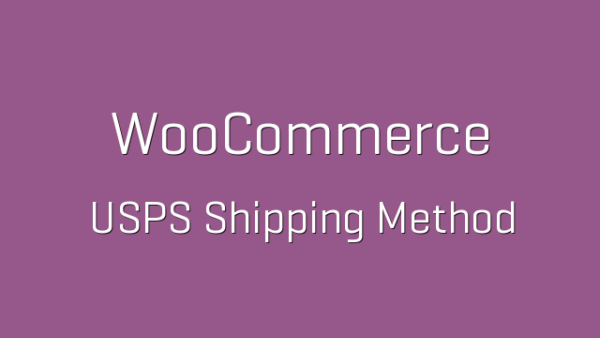 WooCommerce USPS Shipping Method