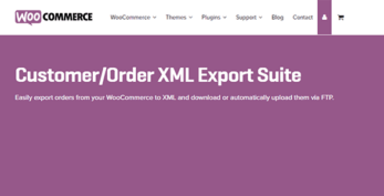 WooCommerce Customer/Order XML Export Suite
