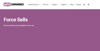 WooCommerce Force Sells
