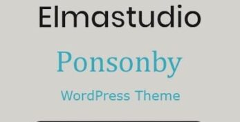ElmaStudio v1.1.6 Ponsonby WordPress Theme