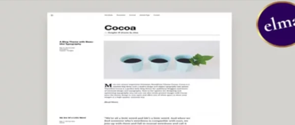 ElmaStudio v1.0.10 Cocoa WordPress Theme
