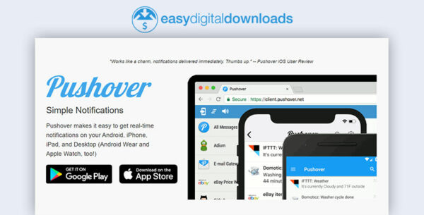 Easy Digital Downloads Pushover Notifications