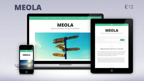 ElmaStudio v1.0.7 Meola WordPress Theme
