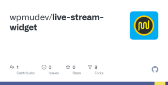 WPMU DEV Live Stream Widget