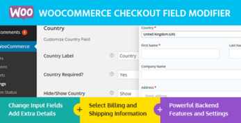 MyThemeShop WooCommerce Checkout Field Modifier