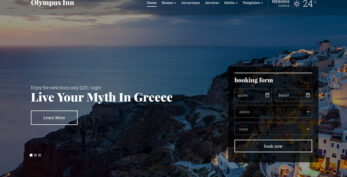 CSS Igniter Olympus Inn Hotel Motel WordPress Theme v1.8.1
