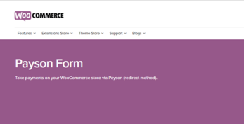 WooCommerce Payson Form