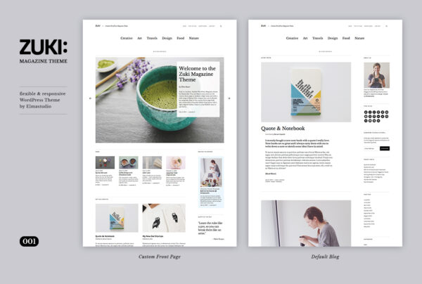 ElmaStudio v1.1.11 Zuki WordPress Theme