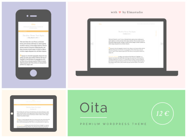 ElmaStudio v1.0.7 Oita WordPress Theme