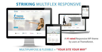 Striking v2.4.5 – MultiFlex & Ecommerce Responsive WP Theme