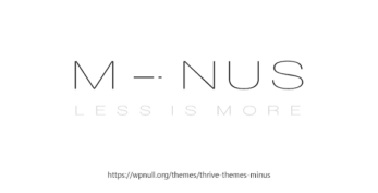 Thrive Themes Minus v2.11.1 WordPress Theme