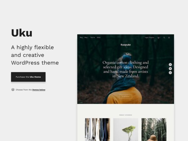 ElmaStudio v1.3.9 Uku WordPress Theme