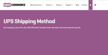 WooCommerce UPS Shipping Method