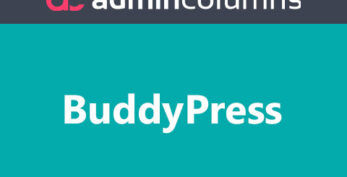 Admin Columns Pro BuddyPress Columns