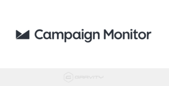 Gravity Forms Campaign Monitor Addon