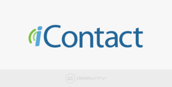 Gravity Forms IContact Addon