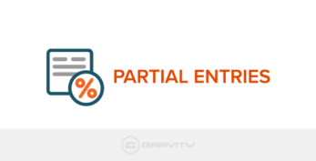 Gravity Forms Partial Entries Addon