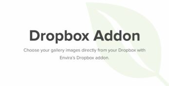 Envira Gallery – Dropbox Importer Addon