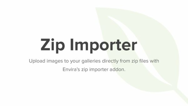 Envira Gallery – ZIP Importer Addon
