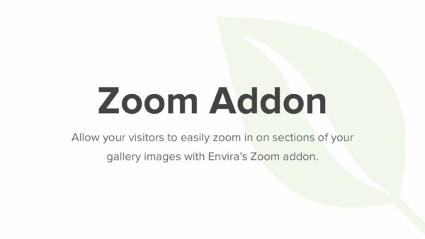 Envira Gallery – Zoom Addon