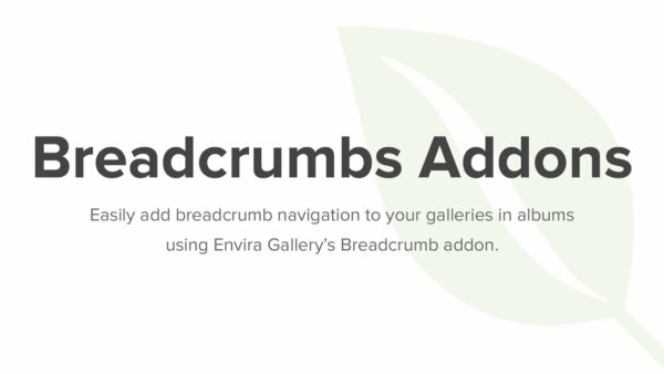 Envira Gallery – Breadcrumbs Addon