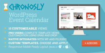 Chronosly Event Calendar WordPress Plugin