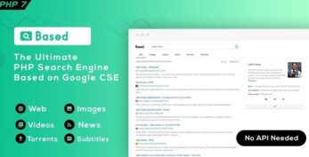 Based v1.0.1 – Google CSE PHP Search Engine Script