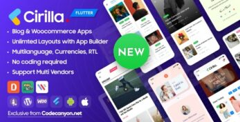 Cirilla v4.2.6 – Multipurpose Flutter App For WordPress & Woocommerce